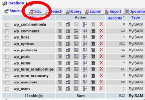 bao mat wordpress data